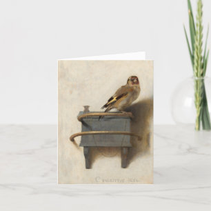 The Goldfinch by Carel Fabritius Thank You Card