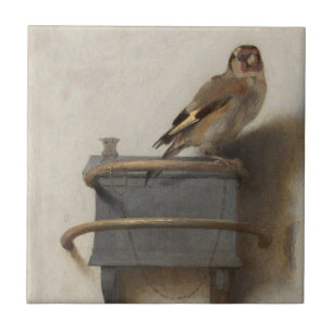 The Goldfinch Ceramic Tile