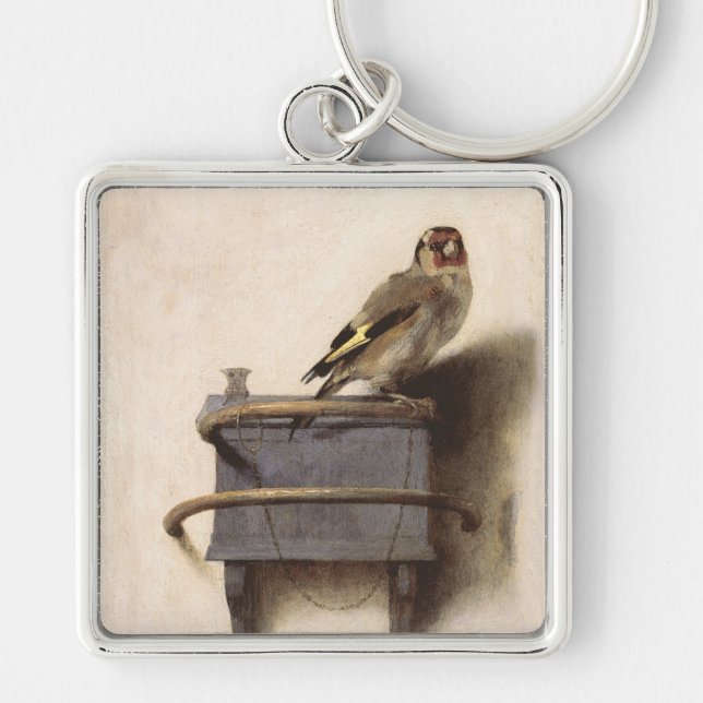 The Goldfinch Keychain (Front)