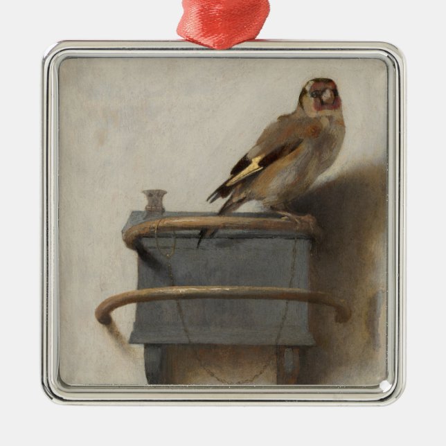 The Goldfinch Metal Ornament (Front)