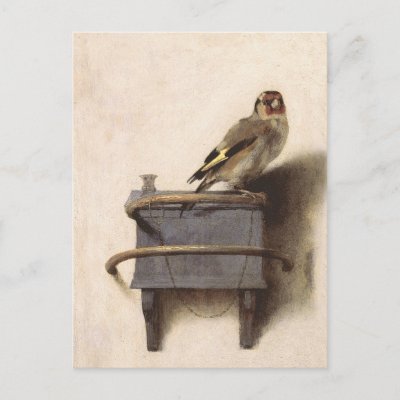 The Goldfinch Postcard