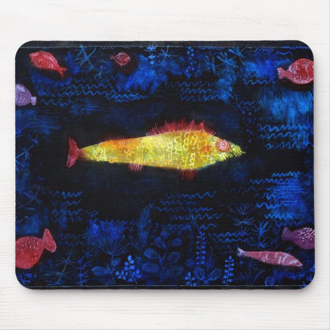 The Goldfish, Paul Klee Mouse Pad (Front)