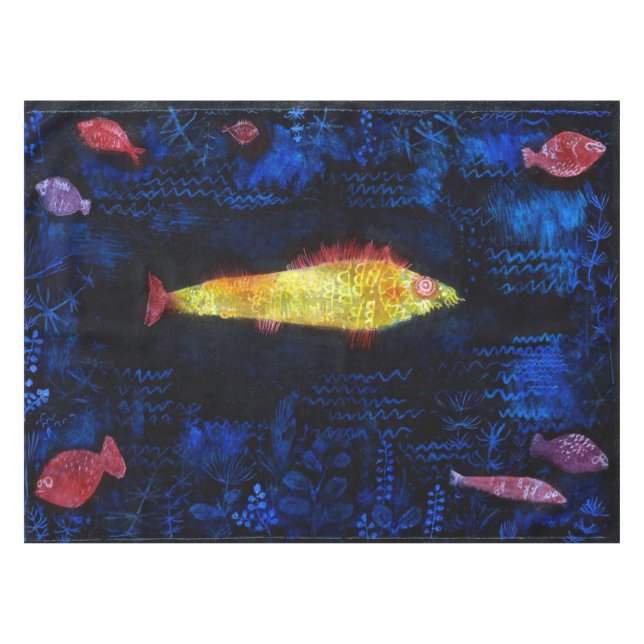 The Goldfish, Paul Klee Tablecloth (Front (Horizontal))