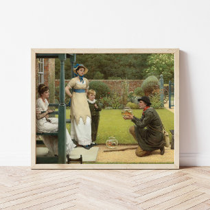 The Goldfish Seller George Dunlop Leslie Poster