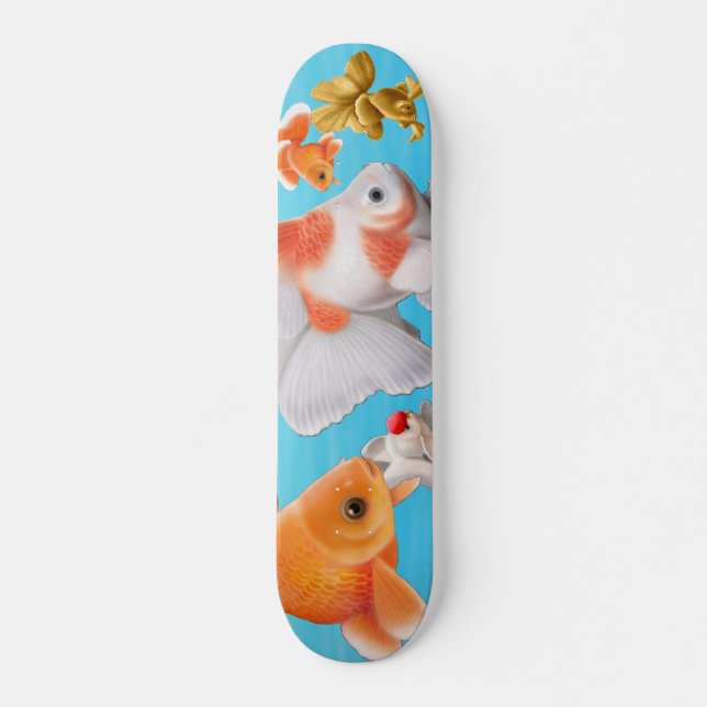 The Goldfish Skateboard Deck (Front)