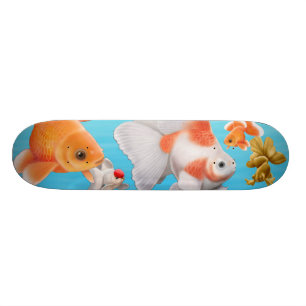 The Goldfish Skateboard Deck