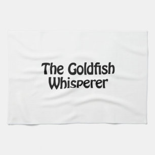 the goldfish whisperer towel