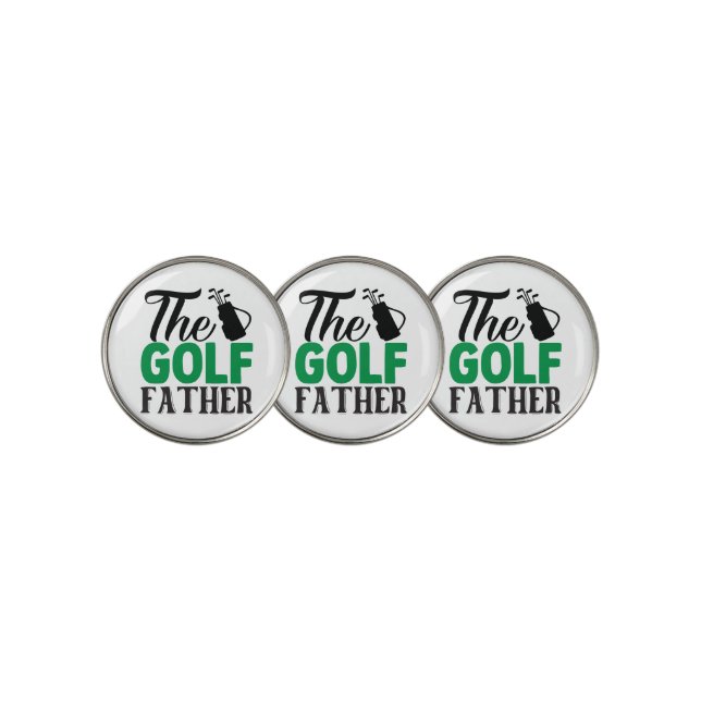 The Golf Father   Ball Marker (3 Up)