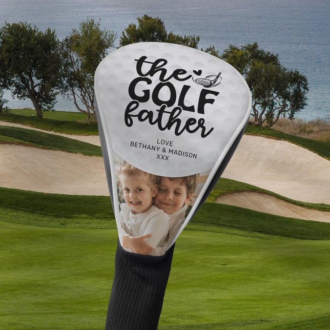 The Golf Father Custom Dad Photo Head Cover (Creator Uploaded)