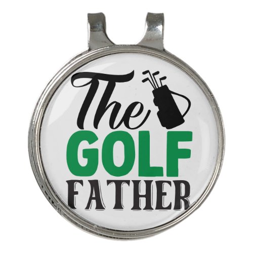 The Golf Father  Golf Hat Clip