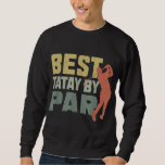 The Golf Father Golffather Funny Golfing Fathers D Sweatshirt
