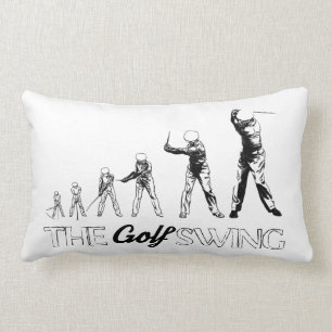 The Golf Swing Theory, Throw Pillow Lumbar 13x21