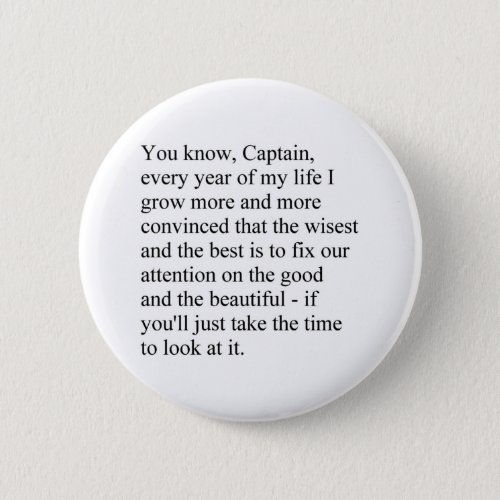 The good and the beautiful button