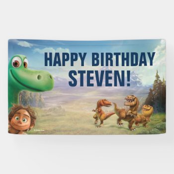 The Good Dinosaur Birthday Banner by gooddinosaur at Zazzle