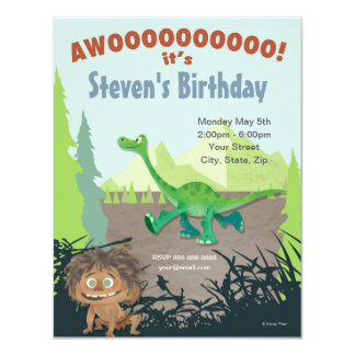 The Good Dinosaur Birthday Card