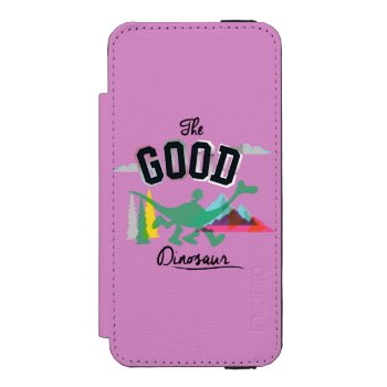 The Good Dinosaur Spot And Arlo Wallet Case For Iphone Se/5/5s by gooddinosaur at Zazzle