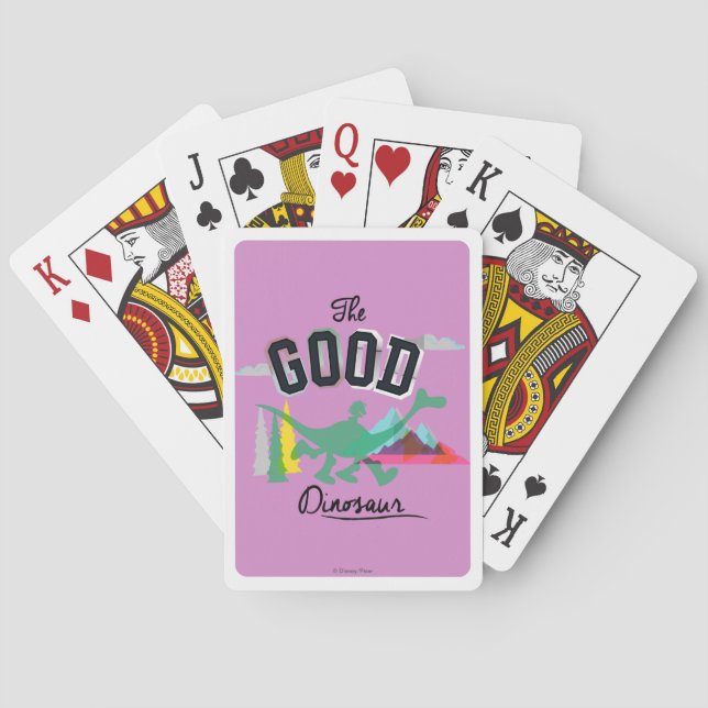 The Good Dinosaur Spot And Arlo Playing Cards (Back)