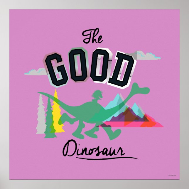 The Good Dinosaur Spot And Arlo Poster (Front)