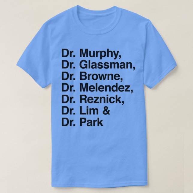 The Good Doctor T-Shirt (Design Front)