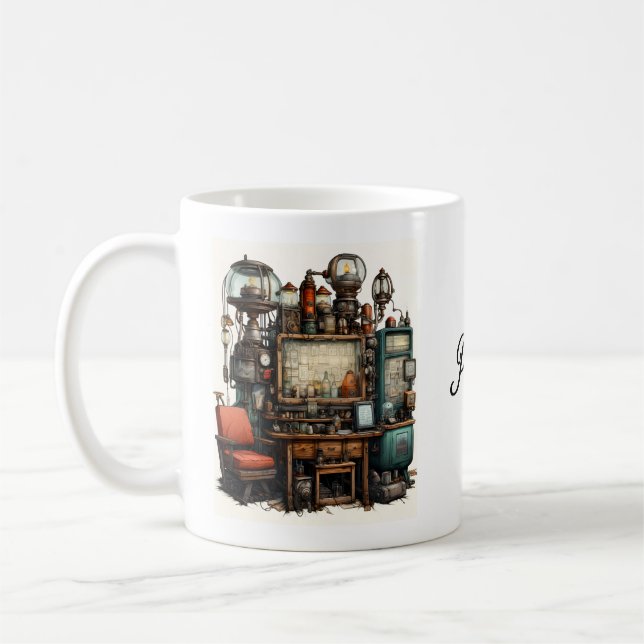 "The Good Intentions Machine" Coffee Mug (Left)