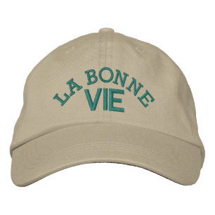 The Good Life .... : ) by SRF Embroidered Baseball Cap