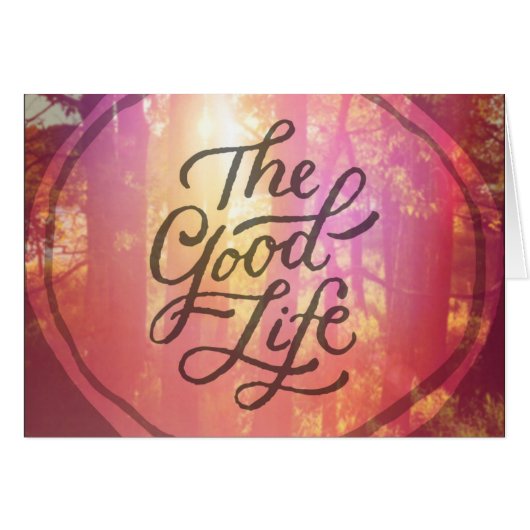 The Good Life Cards (Front Horizontal)