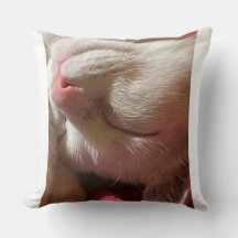 The Good Life, Cat Throw Pillow