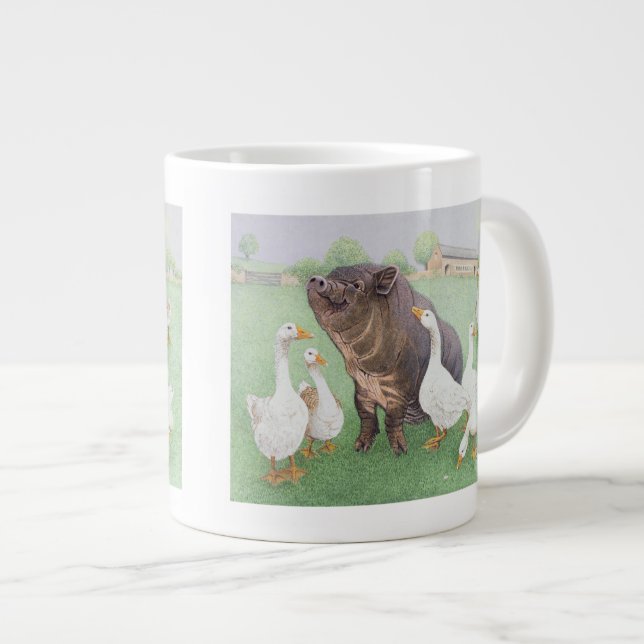 The good life giant coffee mug (Front Right)