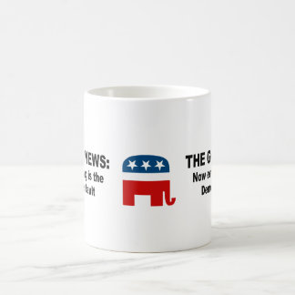 The Good News - Now everything is the democrat's f Coffee Mug