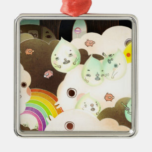 The good old British weather 2014 Metal Ornament