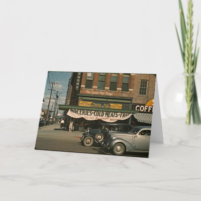 The Good Old Days Card (Front)