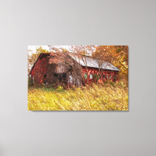 The Good Old Farming Days Canvas Print