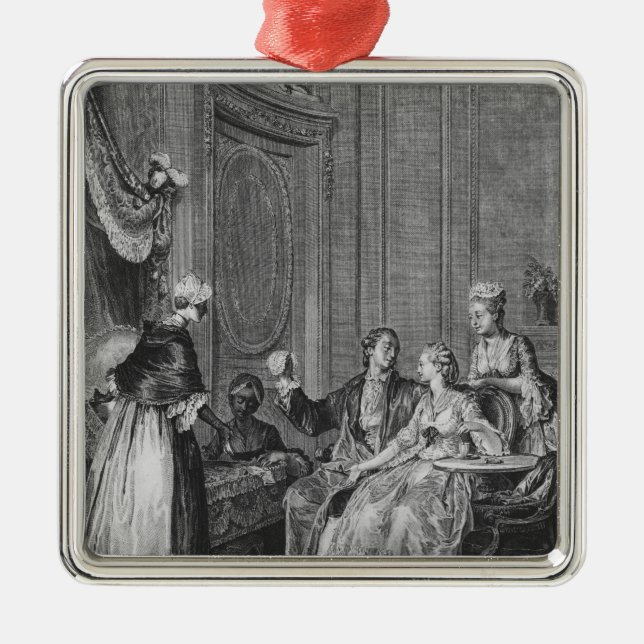 The good omen metal ornament (Front)