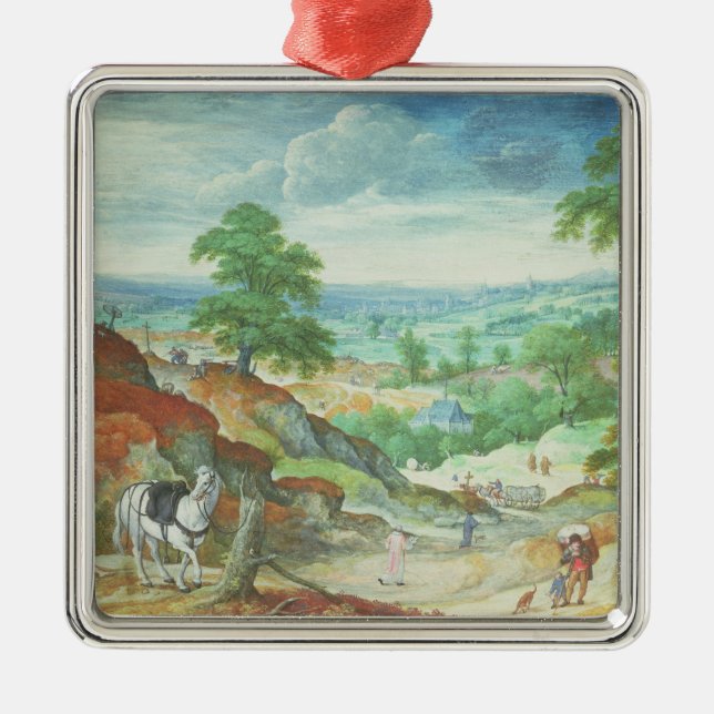 The Good Samaritan 2 Metal Ornament (Front)