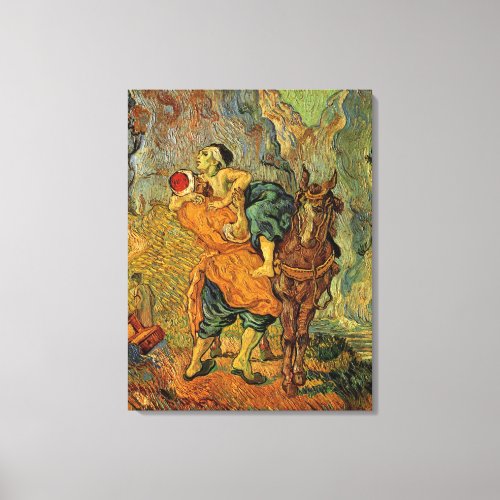 The Good Samaritan by Vincent van Gogh Canvas Print