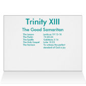 The good Samaritan Cards (Inside Horizontal (Top))