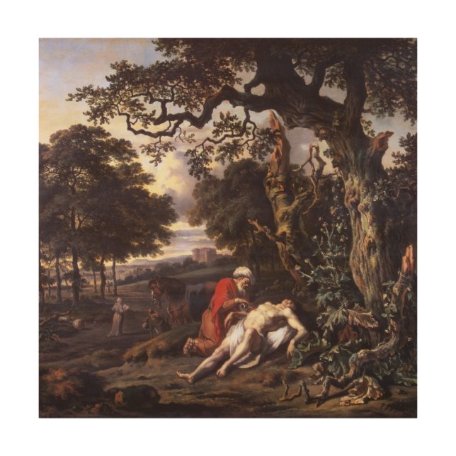 THE GOOD SAMARITAN WOOD WALL ART (Front)