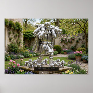 The Good Shepherd — Balloon Sculpture Poster