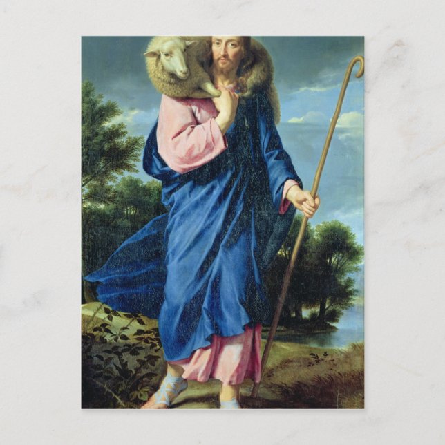 The Good Shepherd, c.1650-60 Postcard (Front)