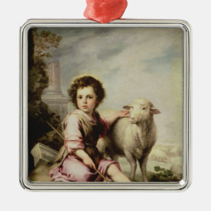 The Good Shepherd, c.1650 Metal Ornament
