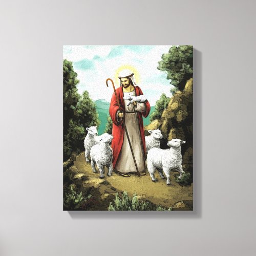 The Good Shepherd Canvas Print