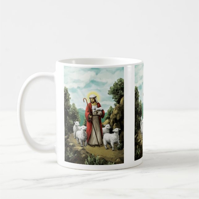 The Good Shepherd Coffee Mug (Left)