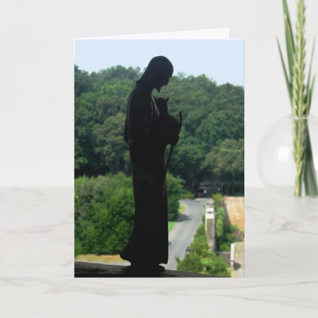 The Good Shepherd (color) - card (Front)