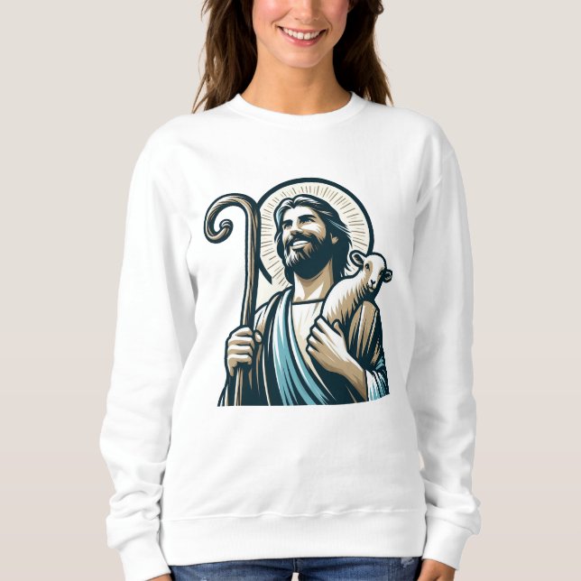 The Good Shepherd - icon Sweatshirt (Front)