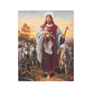 The Good Shepherd Metal Wall Art