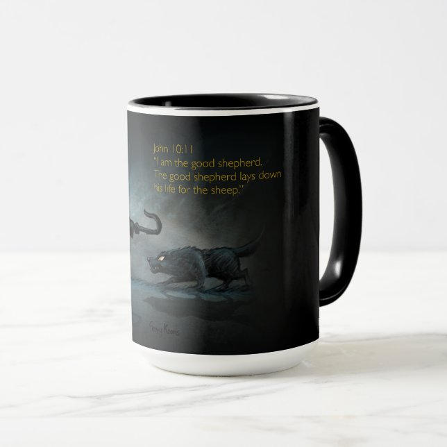 The Good Shepherd Mug (Front Right)