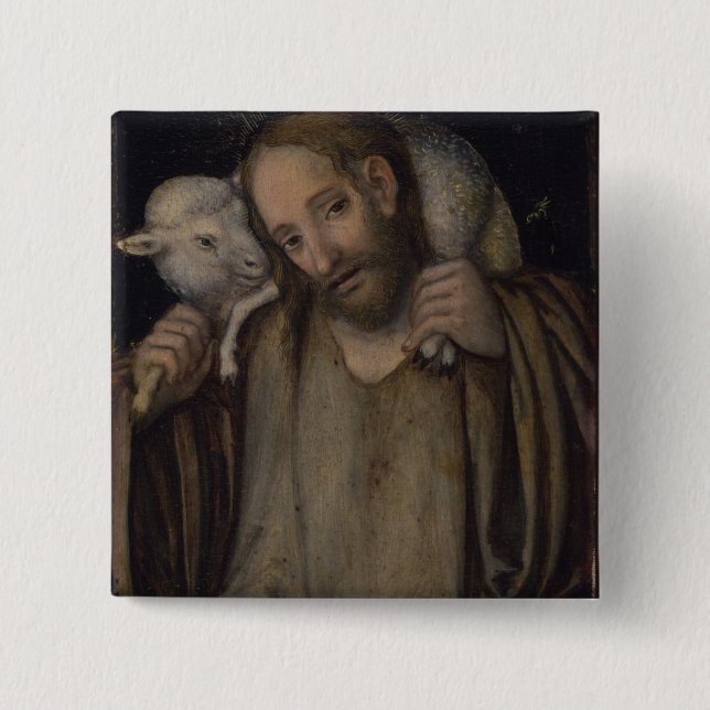 The Good Shepherd Pinback Button (Front)