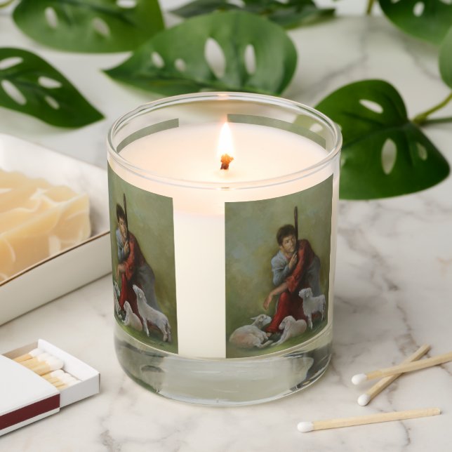 The Good Shepherd Scented Jar Candle (Lit)