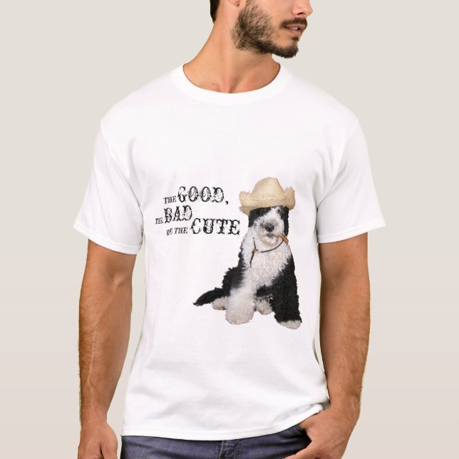 The Good, the Bad and the Cute Portie T-Shirt (Front)