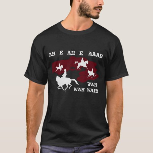 The Good the Bad and the Ugly _ Theme Music Horses T_Shirt